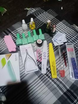 Product Review of (BANTING HARGA) PAKET (D) SUPER LENGKAP Professional Nail Art / ￼Alat kutek kuku nail art set Kutek Gel Lampu Kuku UV 48Watt / PAKET LENGKAP USAHA NAILART from f**k 0
