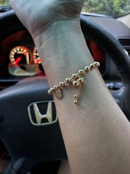 Product Review of ข้อมือ อักษร “FU” น้ำเต้า นำโชค (15-23cm.)(N) from ช**️ 0
