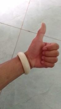 Product Review of Vòng tay xương mỹ nghệ màu ngà, bản to 18 - 25mm  Dugi store from G**️ ** 0