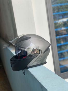 Product Review of Nón Bảo Hiểm Ego E9 - 2 Kính Lật Hàm, Chất Liệu Nhựa ABS, Trọng Lượng 1450g Helmet from S**g N**n 0