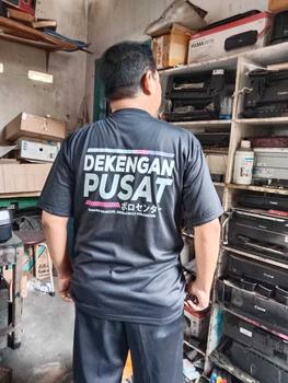 Product Review of KAOS DEKENGAN PUSAT PRIA LENGAN PENDEK BAHAN KATUN CVC ADEM TIDAK BIKIN GERAH VIRAL TIK TOK Nyaman Distro from c**o 0