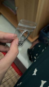 Product Review of Lắc tay bạc Ý 925 mạ vàng trắng kiểu dáng dây rút DUYSON SILVER, vòng tay nữ bạc xi kim đính đá CZ 5A  cao cấp [LTXK2] from M**w 1