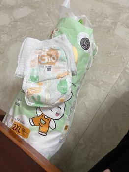 Product Review of Bim quần 100 miếng BabyGio Organic đủ size M tới 3XL, Tả em bé giá rẻ từ 5-23kg Bỉm Cho Bé Voi gio 100 from T**0 0