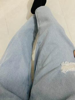 Product Review of Quần bò ống suông chất jean nam dáng baggy màu xanh đen xám phom rộng Menswear Denim Pants Có Túi Ong from N**n đ** 0