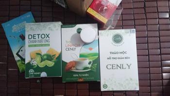 Product Review of [MUA 1 ĐƯỢC 4 ] Combo Thảo mộc Cenly 30viên + TẶNG 1hộp chanh mật ong 30viên + TẶNG 1hộp Trà Linh Chi túi lọc mini size 6gói + TẶNG 1son dưỡng môi lựu đỏ LIPSHE 5g / viên thảo mộc hỗ trợ làm đẹp Thảo Tây Cenly from Q**m 3