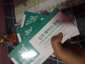 Product Review of โปร ครีมกิมจิ kimchi 2 แถม 1 ครีมบำรุงผิว from ส**ย เ**9 0