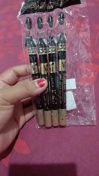 Product Review of Celak Kajal Pensil WATERPROOF Warna Hitam Celak PINSIL Mata Arab KOHL ada Serutan Eyeliner Kosmetik Dubai from w**😊 1