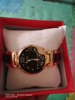 Product Review of Đồng Hồ Nữ GS Đá Ceramic 2 Màu Lựa Chọn: Đá Đen, Đá Trắng Women Titan Đeo Tay Watch Voi from l** l** 8** 0