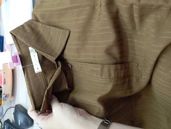 Product Review of Váy sơ mi nữ cổ đức dáng dài váy polo dáng dài chất liệu đũi gân dáng dài kèm váy 2d 6 màu siêu xinh 40-70kg from S**P S**P I** 1