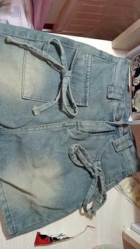 Product Review of Chân váy jean nữ fom dáng chữ A, có nơ thắt xinh dáng tiểu thư MS002 from .**. 0
