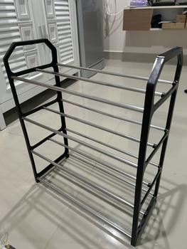 Product Review of AD_homelife ชั้นวางรองเท้า สแตนเลส  4 ชั้น  ผลิตจากท่อสแตนเลส โครงสร้างแข็งแรง ประกอบได้ง่าย from d** 2
