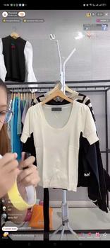 Product Review of 03 Atasan Rajut Wanita Live Model Crop from R**D S**A P**G 🇮** 3