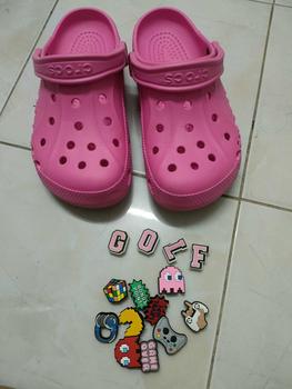 Product Review of #10 Crocs JIBZ เสน่ห์รองเท้า อุปกรณ์เสริม DIY สำหรับผู้ใหญ่และเด็ก ตกแต่งรองเท้าแตะ crocs สำหรับผู้หญิง crocs สำหรับผู้ชาย from g**🌷 0