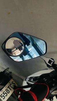 Product Review of 2Pcs Round Frame Convex Blind Spot Mirror Safety Driving Wide-angle 360 Degree Adjustable Clear Rear from 🇵**🇦 2