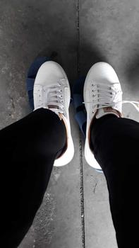 Product Review of Giày nam, Giày thể thao, Giày Sneaker Cao Cấp GA05 Chất Liệu Da Microfiber, Đế Cau Su dẻo Nguyên Khối Cực Kỳ êm chân, thoáng khí, dây thắt nút, giày chống trơn trượt tốt, phù hợp mọi địa hình Shoes from L** V**g 1**1 0