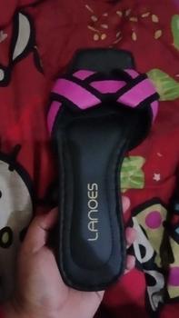 Product Review of LANOES Sandal Wanita Korean Style Elegan Dan Mewah Sandal Wanita Ootd from S**a 0