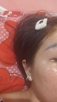 Product Review of ตุ้มหูทรงงุ้มแบบเรียงกันเหมือนใส่ตุ้มหูอยู่ 4 อัน ดีไซน์ดีมากค่ะ from K**🙉 0
