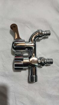 Product Review of Vòi sen gắn phòng tắm có 2 đầu gắn máy gắn sen tắm hợp kim giá rẻ from N**9 1