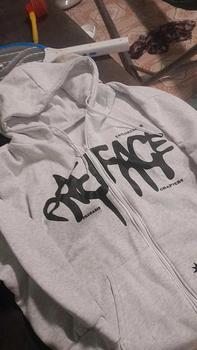 Product Review of Áo nỉ hoodie form rộng tay bồng phối vai Nữ Top Women in 2 mặt - Chữ Chảy from u**8 2