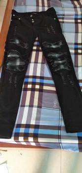 Product Review of quần Jeans nam pơ pồ xanh rêu trơn bốn cúc tang lụa from Q**n N** 0