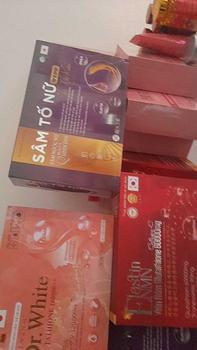 Product Review of [BỘ 3 HOÀN HẢO VIPP ] Thực phẩm bổ sung Viên uống Sâm Tố Nữ VIP 1 sét 3 lọ và Viên nám Glutathione 60000mg và hộp viên uống ngày đêm Glutathione 160000++ hỗ trợ chăm sóc sắc đẹp cây from É** ** n**l _**y ** 0