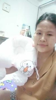 Product Review of หมอนและหมอนข้างเด็ก หมอนผ้าฝ้ายมุก นุ่มสบาย สัมผัสอบอุ่นเสมือนอยู่ในอ้อมกอดแม่ หมอนผ้าฝ้ายมุก นุ่มสบาย เด็กแรกเกิด เด็กหญิง from u**2 3