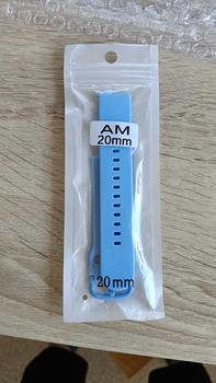 Product Review of สายนาฬิกา Bit 3 / Pro/ S / U /BIP U Pro:Black,20mm สาย 20mm dt89 dt96 d88 pro GW33 from c**p 0