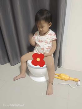 Product Review of กระโถน ลายชักโครก กระโถนนั่งเด็ก กระโถนขับถ่าย สำหรับเด็ก สำหรับฝึกขับถ่าย น้ำหนักเบา กระโถนเด็ก ลายชักโครก รุ่นขับโยง พร้อมฝาปิด สำหรับเด็กอายุ 1-5 ขวบ น้ำหนักเบา - เด็กผู้ชาย, เด็กหญิง from a**6 s**p 0