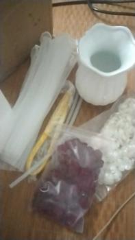 Product Review of TẶNG ĐÈN Bộ vật liệu tự làm bình hoa 66-99 bông trang trí mẫu hoa hồng S0159 from T**0 3