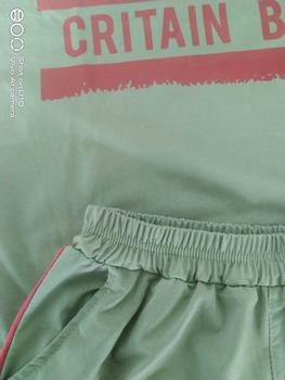 Product Review of Voi BỘ ĐÙI CỔ TRÒN TAY NGẮN CHẤT COTTON ĐƠN GIẢN DỄ MẶC Nữ Women Áo Top Đen from h**7 1