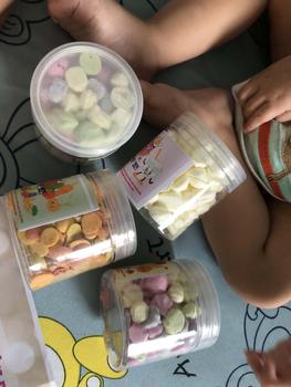 Product Review of Combo 3 hộp bánh mini đủ vị trái cây - SC Trái Cây - Rau củ ( ăn dặm cùng mẹ min ) Food cake ăn vặt snackh banh keo banh  gaun from N** N**n 2