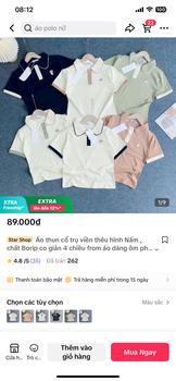 Product Review of Áo thun  Nữ cổ trụ thêu Thỏ cà rốt ,  chất Borip co giản 4 chiều dáng ôm phối viền , from < 55kg - Mã cổ trụ thêu Thỏ cà rốt  Cotton from M** V** C**y 0
