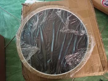 Product Review of Gương treo tường trang trí viền gỗ đường kính 35cm, gương tròn trang điểm tặng dây thừng và phụ kiện treo. Decor Decor Phòng Trang Trí Nhà from C** 🐯**🐯 0