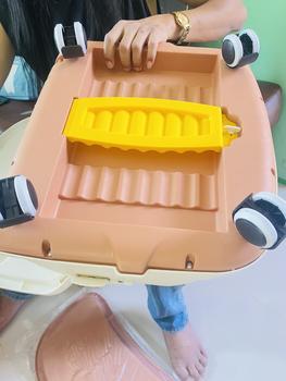 Product Review of BBMM เก้าอี้กินข้าวเด็ก เก้าอี้เด็ก High chair Multifuntion มีเบาะนั่ง ถาดรองอาหาร ล้อลาก from ล**อ 🍃** แ**น 0