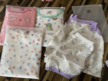 Product Review of ชุดเซทเด็กผู้หญิง เสื้อผ้าเด็ก สายเดี่ยว+กางเกงขาสั้น พิมพ์ลาย ผ้าใส่สบาย Size 80-110 cm BXT22 from S**n Y**g 1