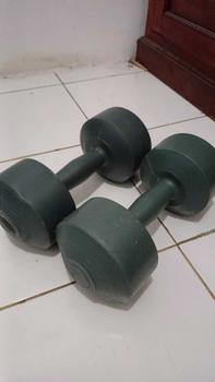 Product Review of WANNAFIT Dumbbell Pasir 5kg | Alat Latihan Beban from J**e 2