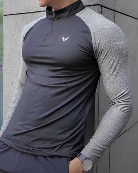 Product Review of Áo Thun Dài Tay Cổ Trụ Bazik Wings W01 Quarter Zip Co Giãn, Giữ Nhiệt Tốt, Thể Thao, Chạy Bộ, Bơi Lội, Sport from B** c** b** 0