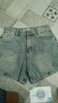 Product Review of ( S - 01 ) Quần  Short Jean, Lưng Cao Chất Vải Cotton Mịn Đủ Size ( S - XXL) Nữ Women Pants from L**a 0