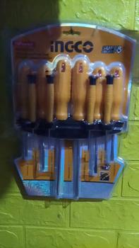Product Review of BUILDMATE Ingco 10PCS Screwdriver Set Precision Flat & Phillips Repair Tool Kit Set HKSD1058 - IHT from 𝐉**𝐨 1