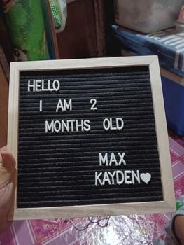 Product Review of LR DIY Felt Letter Board Wooden Decoration Message Board Changeable Symbol Number Home Office Decor Light Signs Set from 🧿**e A**e R**🧿 0