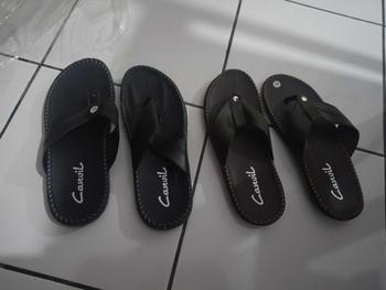 Product Review of SANDAL PRIA COWOK CASUAL BELI 1 GRATIS 1  PROMO Sendal Slop Kulit Pria Japit Slop Selop Jepit from d**7 0