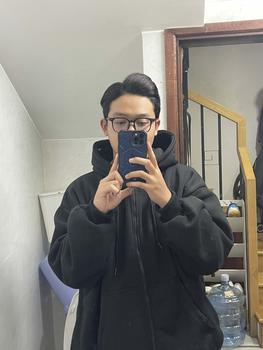 Product Review of GUBEN 1989 BIGSIZE hoodiezip DÂY KÉO nỉ bông dành cho các bạn trên 100kg 3XL , 4XL, 5XL from D**😜 1