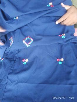 Product Review of Mukena Terusan Bordir Tabur Motif Melati Katun Mikro Cantik Dewasa Kain Nyaman Panjang Tebal mukena  tangan langsungan from M**a 1