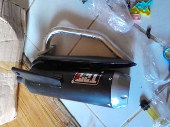 Product Review of Knalpot TZM Project Beat Genio Scoopy Mio Suara bas Gerung adem Motorcycle Motor from I**n 0