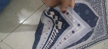 Product Review of Sajadah travel Khasmer Souvenir sajadah souvenir pernikahan souvenir haji dan umroh sajadah jumbo from M**h 0