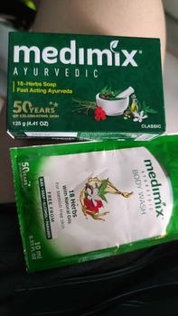 Product Review of Xà Phòng Medimix 18 Loại Thảo dược Ayurveda Tác Động Nhanh 125g Dưỡng Body Skincare from B**n 1