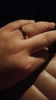 Product Review of Cincin Titanium Tunangan/Cincin Nikah Mata Satu C33 from v**k 0