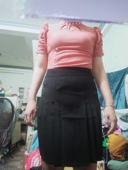 Product Review of Chân váy công sở chất liệu vitex dáng chữ a dài tới gối xếp 6ly dài 50 cm Susuclothing from S**y L**n 0