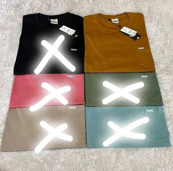 Product Review of (Paket isi 4 Pcs) Kaos Pocket Saku MBN Pria Wanita Fashion Army Cream Distro Hitam Katun from I**a 2