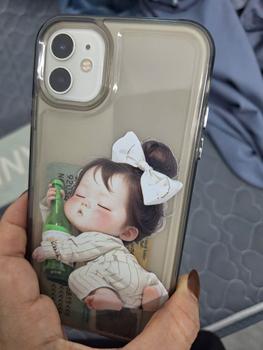 Product Review of Ốp Không Gian Trong Suốt, Dành Cho iPhone 16 Pro Max, 11, 15promax, 14, 13, 12, 7Plus, X, XS Max, 8, 7, Thiết Kế Cô Gái Ngủ, Ốp Chống Sốc from D**c T** Đ** 3